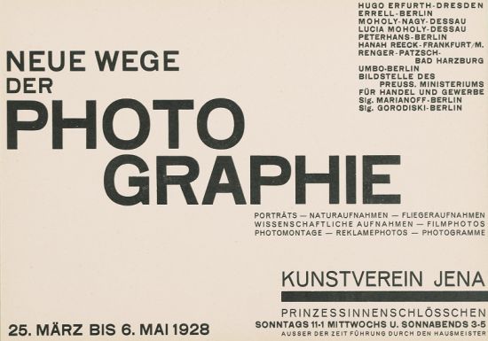 WALTER DEXEL (1890-1973). NEUE WEGE DER PHOTOGRAPHIE. 1928. 5x8 inches, 14x21 cm.